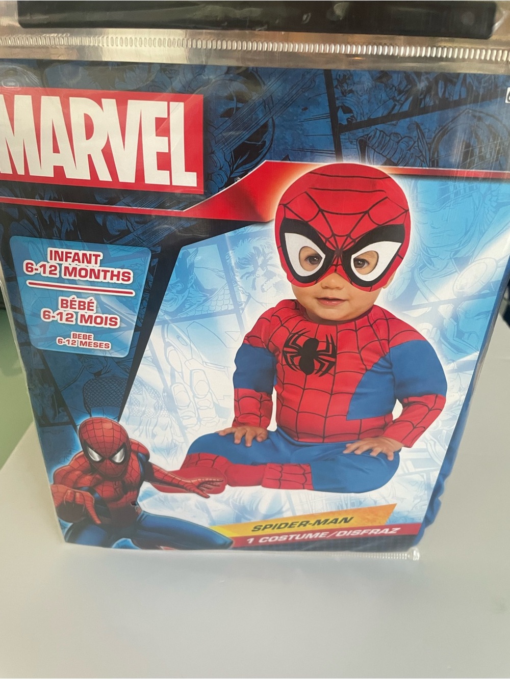 Marvel Spider-Man Infant Costume - Red & Blue